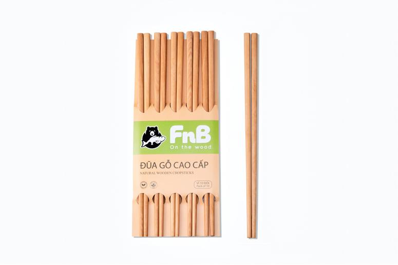 ĐŨA GỖ BEECH TOUKCHEF CAO CẤP 10 ĐÔI