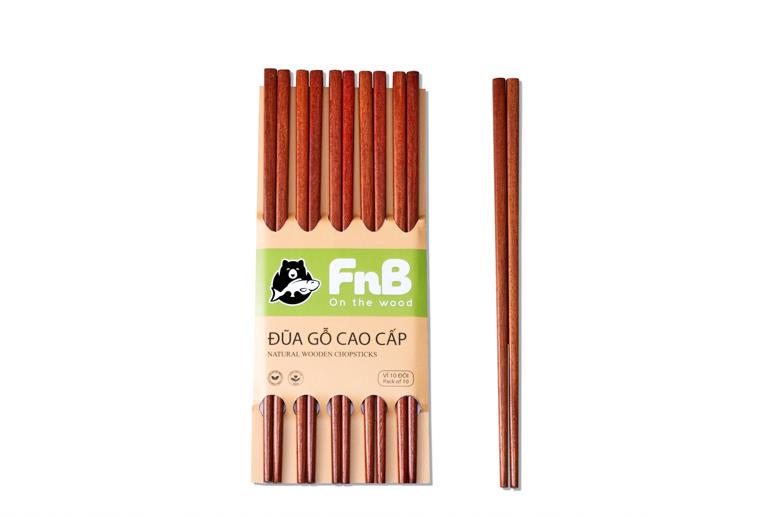 ĐŨA GỖ CẨM HỒNG FnB CAO CẤP 10 ĐÔI