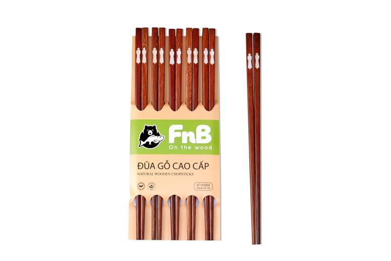 ĐŨA GỖ CẨM LAI FnB CẨN HÌNH CÔ GÁI 10 ĐÔI