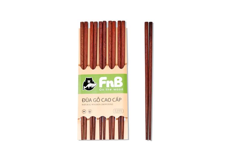 ĐŨA GỖ CẨM LAI FnB CAO CẤP 10 ĐÔI