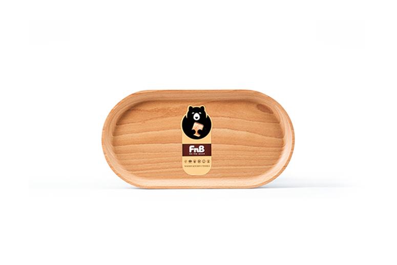 KHAY OVAL FnB GỖ BEECH CAO CẤP